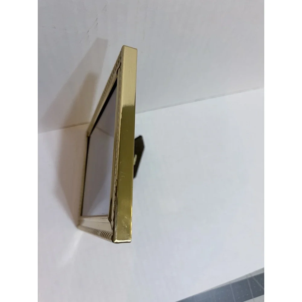 Frames Unlimited Solid Brass Polished Gold 5x7 Photo Frame excellent condition